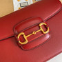 Gucci 602204 Horsebit 1955 shoulder bag Red leather - Default Title - View 4