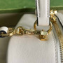 Gucci Blondie top handle bag in beige leather �?44434