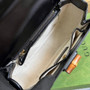 Gucci 675797 Bamboo1947 small top handle bag Black - Default Title - View 9
