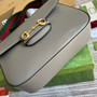 Gucci 700457 Horsebit 1955 shoulder bag Gray Leather - W31cm x H20cm x D7.5cm / Gray - View 6