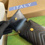 Gucci 672251 GG Marmont matelassé mini bag black leather