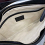 Gucci GG Emblem medium shoulder bag 815277 in black GG leather