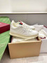 Gucci Re-Web sneaker �?85728 White leather
