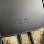 Gucci  ‎495563 GG Black backpack Black brown soft GG Supreme - Default Title - View 5