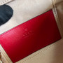 Gucci ‎‎699515 GG Marmont mini top handle bag Red leather - W16cm x H10.5cm x D5cm / Red - View 9