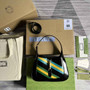 Gucci �?36709 Jackie 1961 small shoulder bag black gg leather