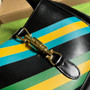 Gucci ‎636709 Jackie 1961 small shoulder bag black gg leather - Default Title - View 6