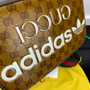 adidas x Gucci small shoulder bag 702427 Beige and brown GG canvas