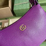 Gucci 739076 Aphrodite mini shoulder bag in purple leather - Default Title - View 4