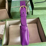 Gucci 739076 Aphrodite mini shoulder bag in purple leather