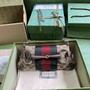 Gucci Horsebit Chain small shoulder bag �?64339 Beige Original GG canvas
