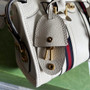 Gucci 715771 Mini canvas top handle bag White leather - W22cm x H15cm x D11cm / White leather - View 7