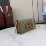Gucci Horsebit 1955 wallet on chain, 621892 in tan leather