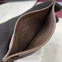 Gucci ophidia card case 834795 in beige and dark brown fabric