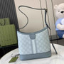 Gucci Ophidia GG small shoulder bag 781402 dusty blue leather - Default Title - View 3