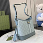 Gucci Ophidia GG small shoulder bag 781402 dusty blue leather - Default Title - View 2