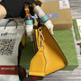 Gucci 702732 Diana mini tote bag Yellow leather