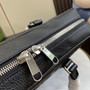 Gucci Jumbo GG briefcase 792264 in black GG canvas - Default Title - View 9