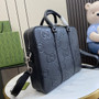 Gucci Jumbo GG briefcase 792264 in black GG canvas - Default Title - View 2
