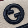Gucci Blondie mini shoulder bag in cotton canvas black leather 815700 - Default Title - View 5