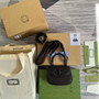 Gucci 686864 Bamboo 1947 mini top handle bag Black Leather - Default Title - View 2