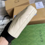Gucci ‎699756 GG Marmont top handle mini bag white leather - W14cm x H23cm x D4.5cm / white - View 7