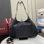 Gucci B medium shoulder bag, 834981 in black leather