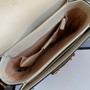 Gucci 602204 Horsebit 1955 shoulder bag Beige with white leather - Default Title - View 8