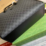 Gucci 674148 Medium tote with Interlocking G Black leather