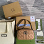 Gucci �?47632 GG Marmont small shoulder bag Rose beige