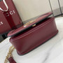 Gucci Blondie mini shoulder bag in red leather �?15711