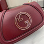 Gucci Blondie mini shoulder bag in red leather �?15711