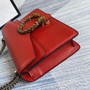 Gucci ‎‎421970 Dionysus leather mini bag red leather - Default Title - View 4