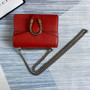 Gucci ‎‎421970 Dionysus leather mini bag red leather - Default Title - View 3