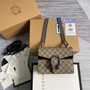 Gucci ‎‎421970 Dionysus GG Supreme mini bag black - Default Title - View 1