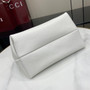 Gucci Softbit medium top handle bag, 837467 in white leather