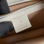 Gucci 651055 Ophidia small GG top handle bag ‎‎‎leather white