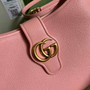Gucci 726274 Aphrodite medium shoulder bag pink soft leather - Default Title - View 6