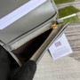 Gucci 723786 GG Matelassé card case wallet gray leather - W11cm x H17.5cm / gray - View 8