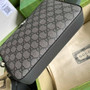 Gucci Ophidia GG crossbody bag 699439 in grey and black Supreme