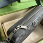 Gucci Ophidia GG crossbody bag 699439 in grey and black Supreme