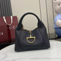 Gucci Softbit medium top handle bag, 837467 in black leather