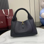 Gucci Softbit medium top handle bag, 837467 in black leather