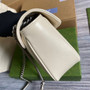 Gucci 443497 GG Marmont small shoulder bag beige