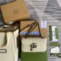 Gucci 443497 GG Marmont small shoulder bag beige