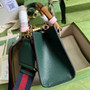 Gucci 702732 Diana mini tote bag Green leather