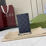 Gucci Bi-color GG long card case 768249 Blue Leather - Default Title - View 3