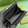 Gucci Blondie wallet 760336 in black leather - Default Title - View 9