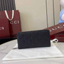 Gucci Imprint Zip Wallet - Black GG Leather 835003 - Default Title - View 1