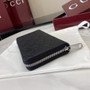 Gucci Imprint Zip Wallet - Black GG Leather 835003 - Default Title - View 6